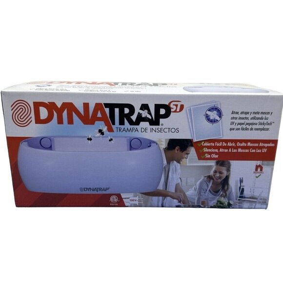Dynatrap UV 300 Sq. Ft. Insect and Mosquito Trap with Wall Mount, White - Picture 4 of 5